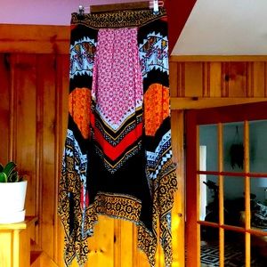 Free people gypsy boho skirt tribal festival